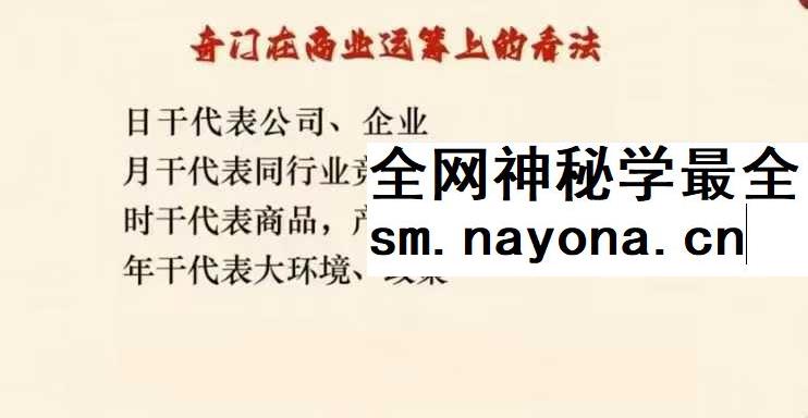 寻道网 阳盘奇门时空能量化解10集视频课
