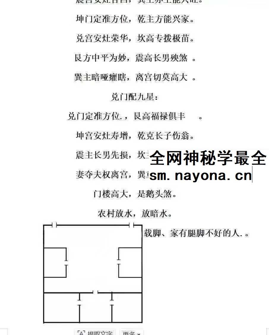 胡小三《阳宅讲义》72页