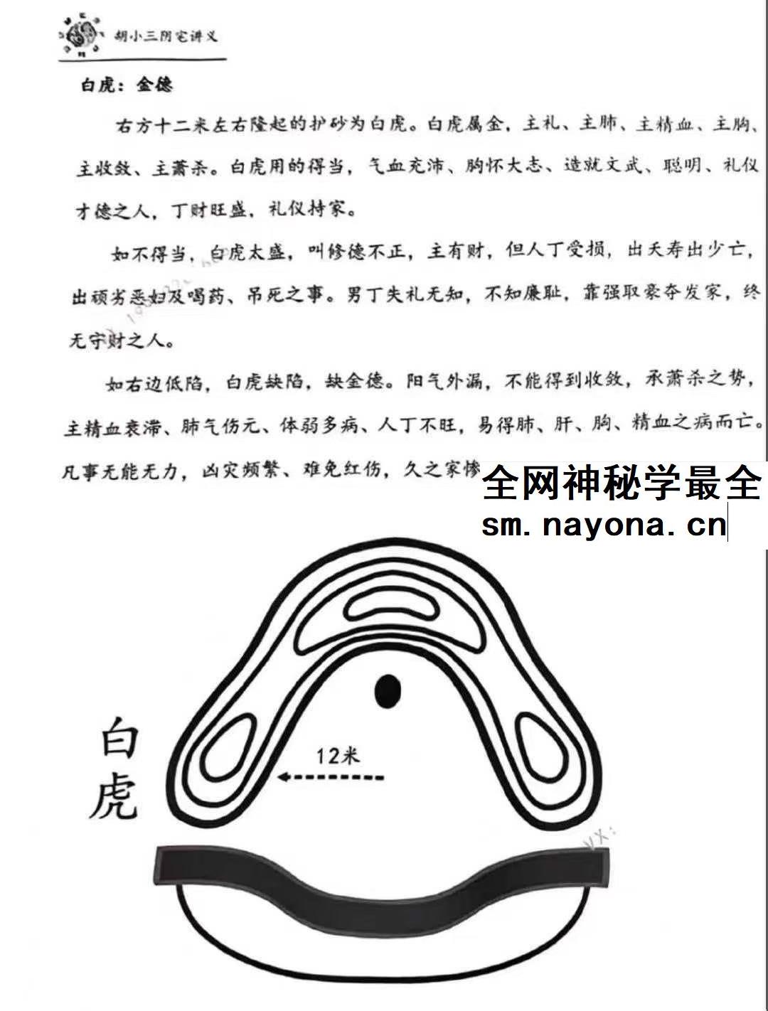 胡小三《阴宅讲义》118页