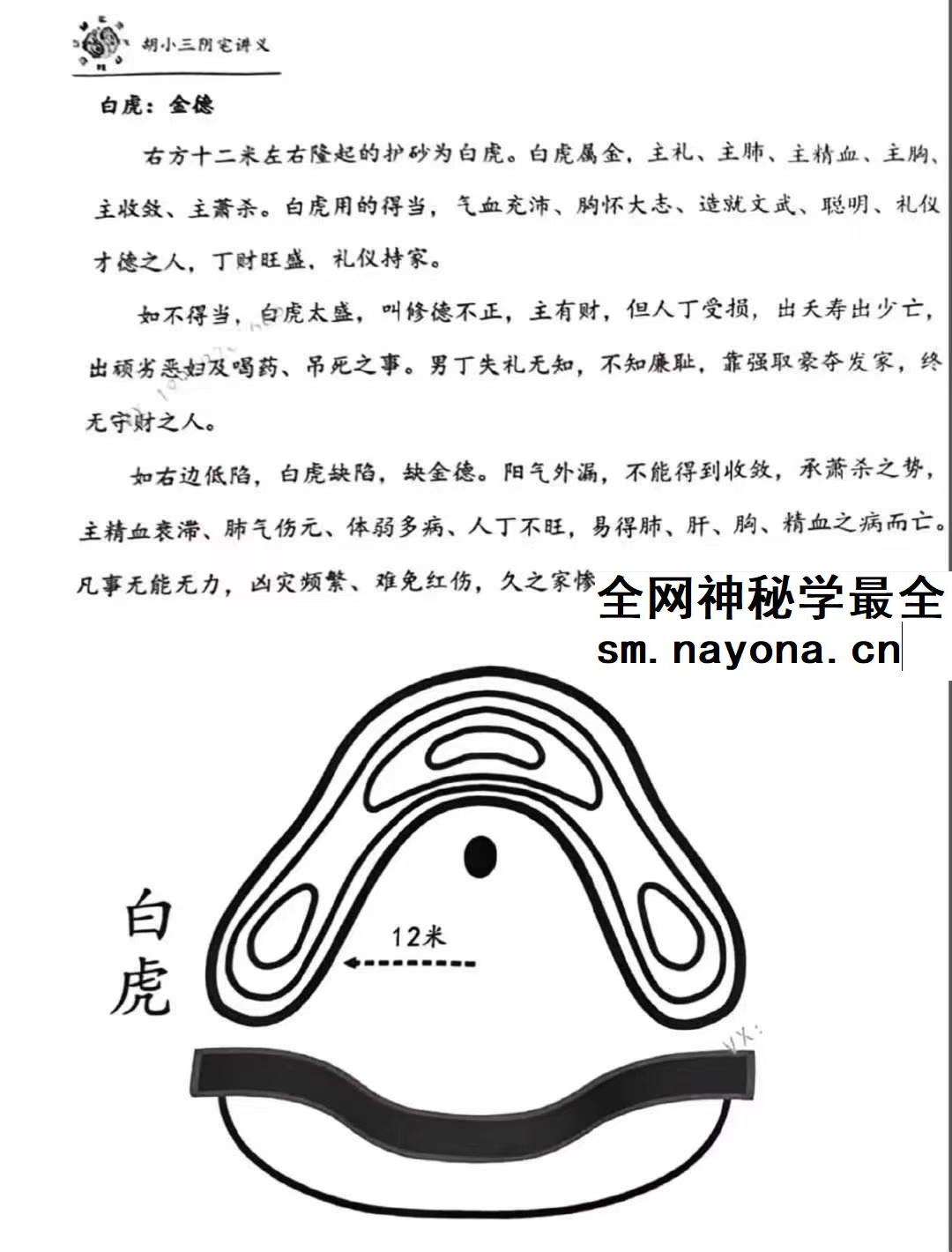 胡小三《阴宅讲义》118页