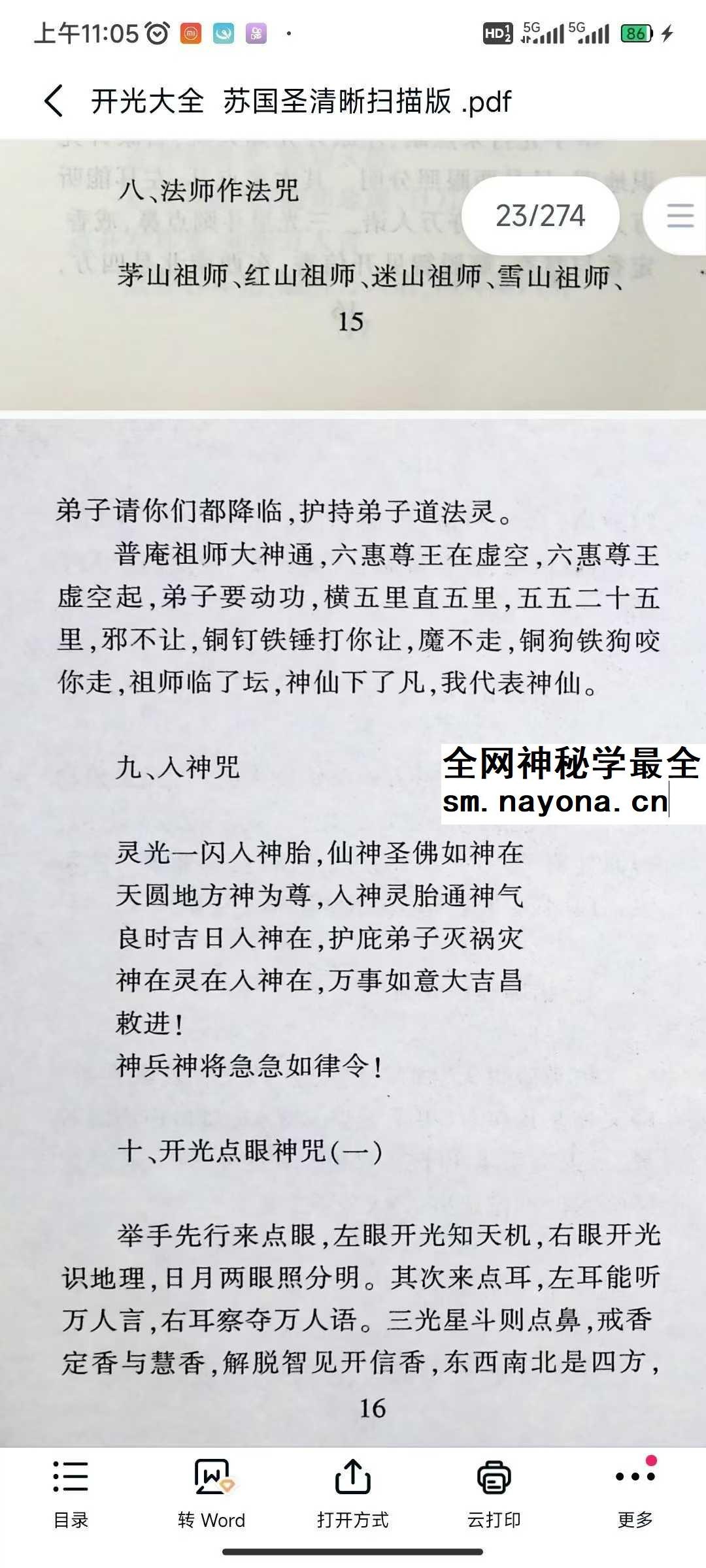苏国圣《开光大全》274页