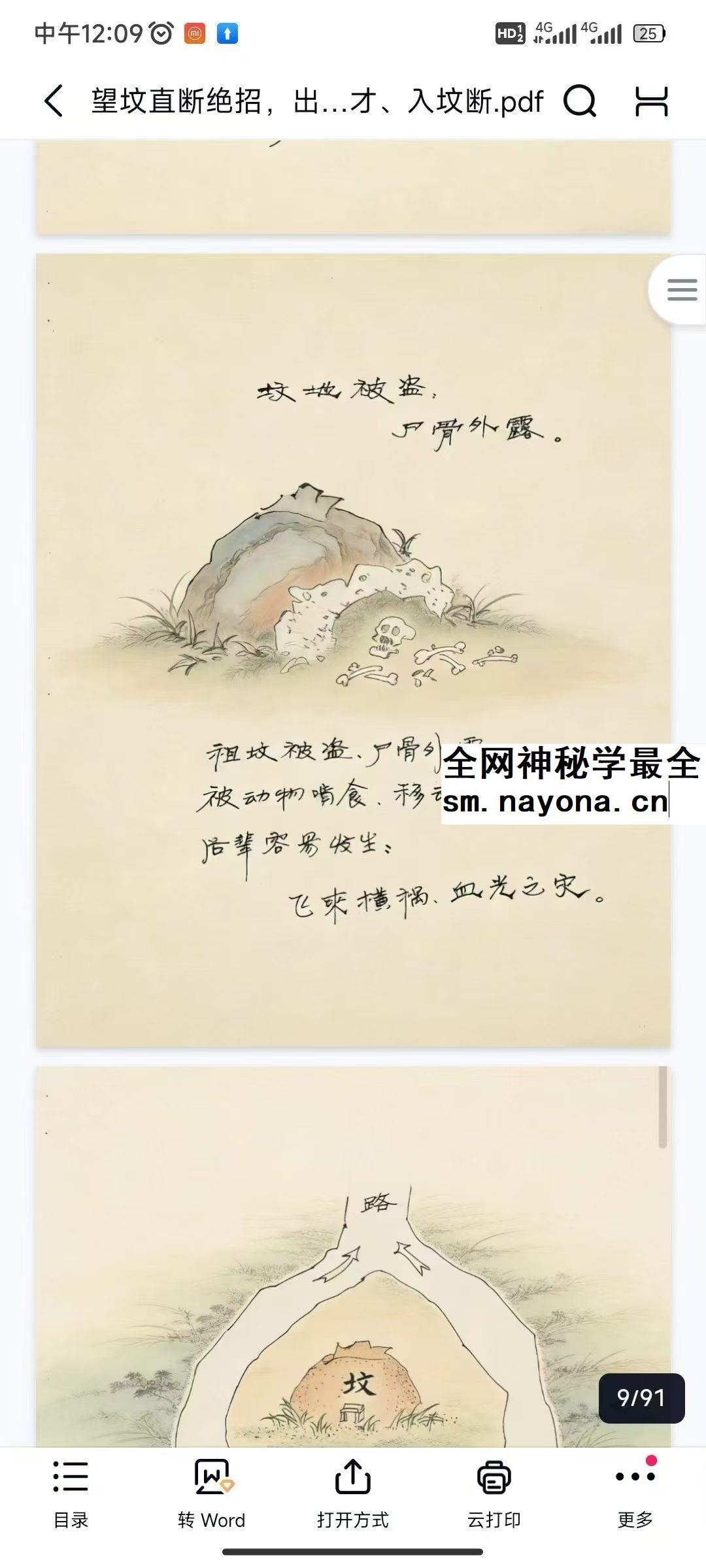 望坟直断绝招 出官 出贵 出人才 入坟断pdf