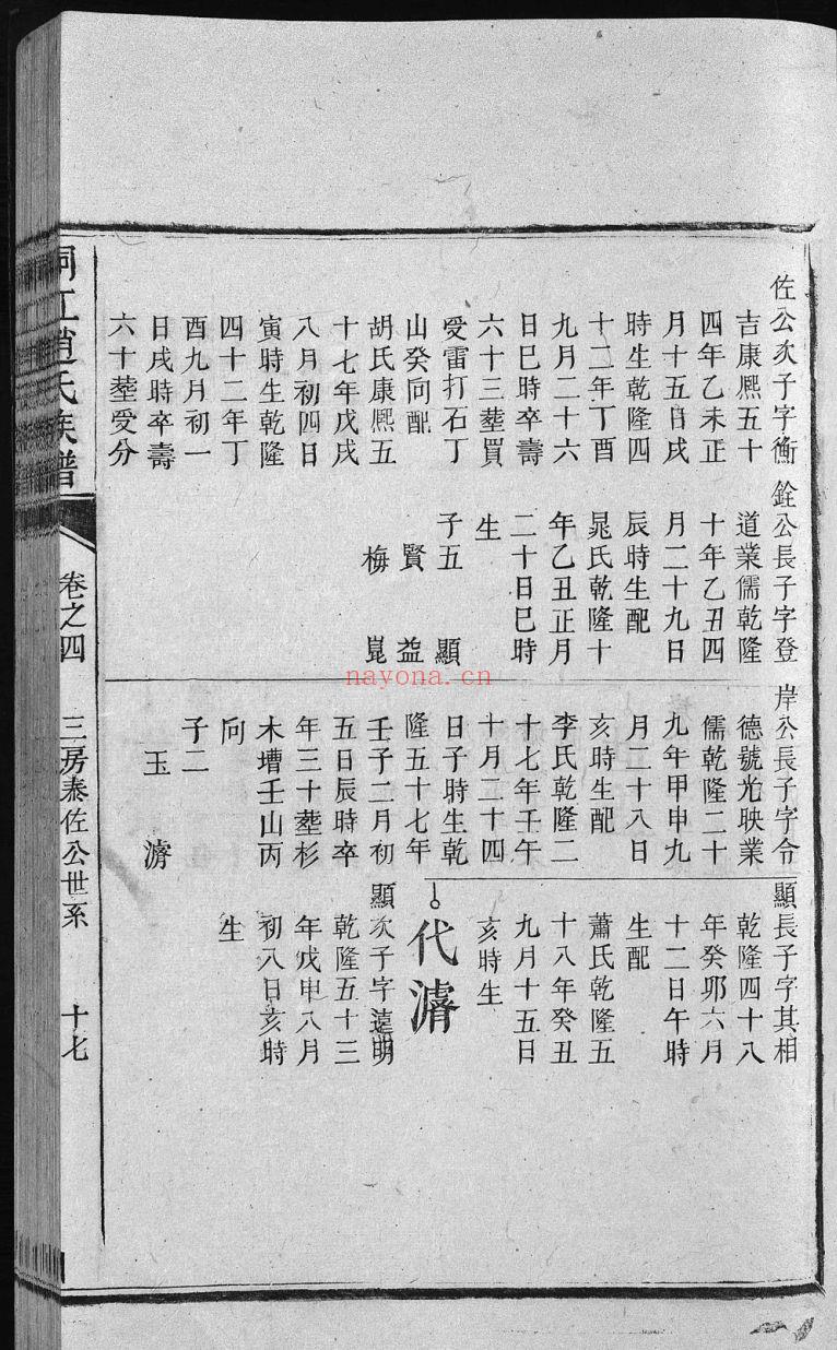 桐江赵氏续修族谱(犹他州藏湖南省图书馆藏本)共11册