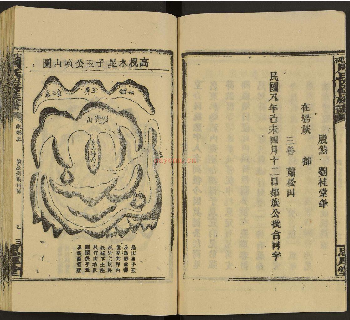 石碑周氏四修族谱(犹他州藏湖南省图书馆藏本)共56册