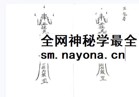 五龙教符秘pdf