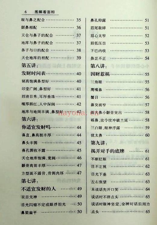 侯俊本《图解面相学》377页.PDF电子版