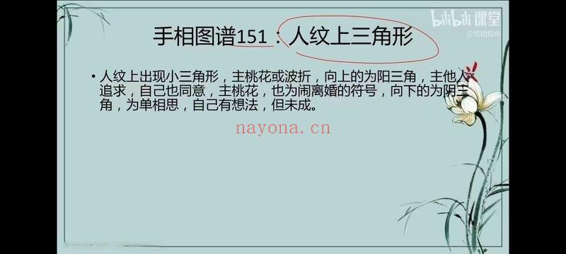 知相知命《手相图谱222例+面相图谱304例》共260集两套视频课