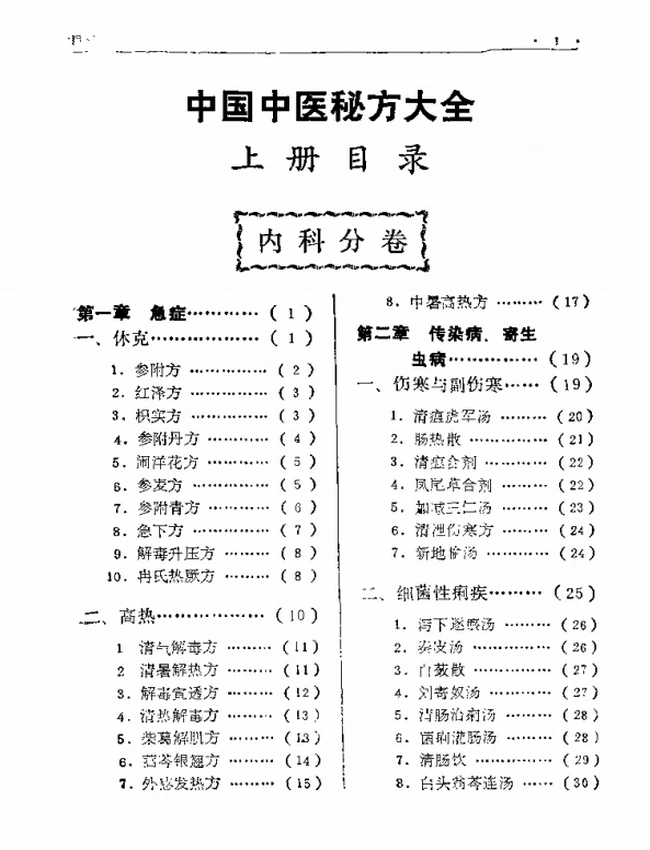 中国中医秘方大全(上中下卷)插图 中国中医秘方大全(上中下卷)插图
