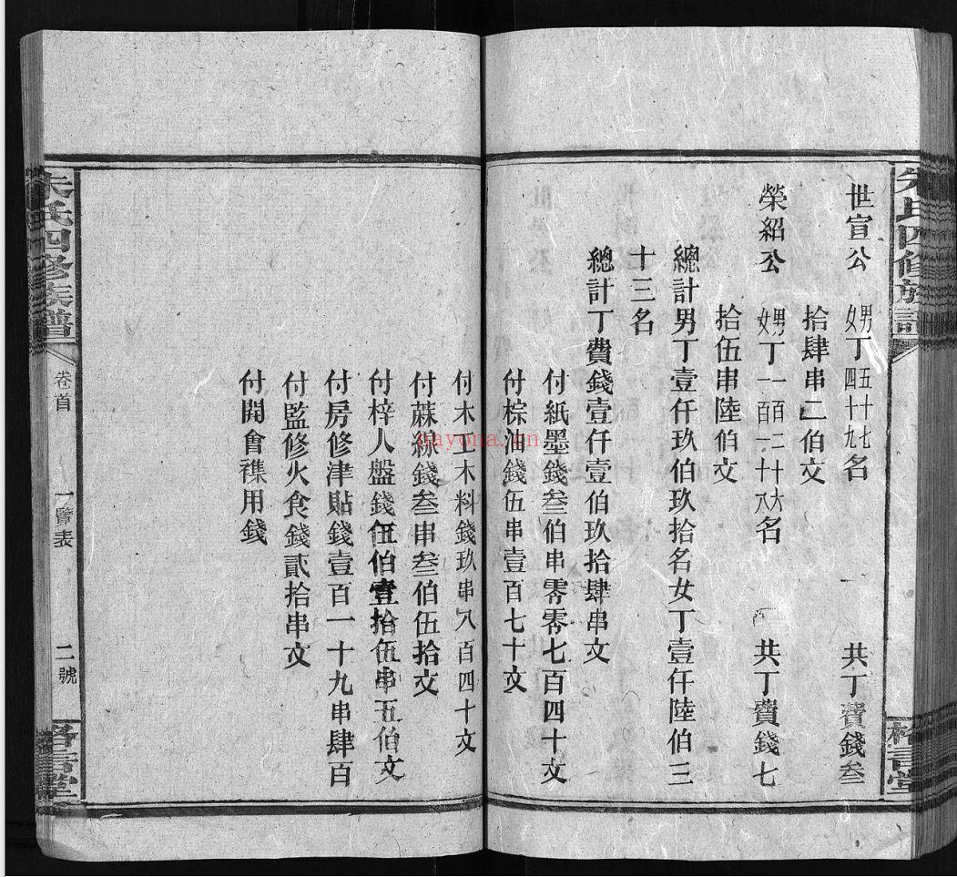 朱氏四修族谱(犹他州藏湖南省图书馆藏本)共34册