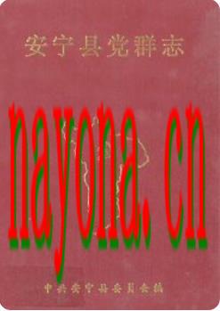 安宁县党群志_1989版_