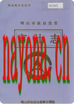 峨山彝族自治县审计志_1995版_