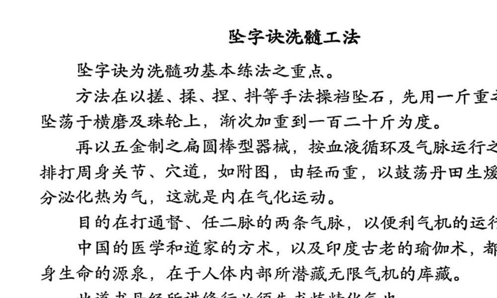 中国洗髓功夫之真谛254页电子版 高端法本