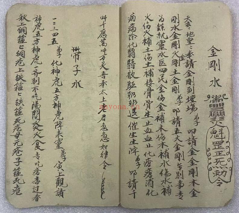 道医秘本《传授心法心诀》40页双页版 