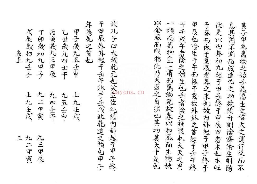 大六壬古籍《大六壬轨限照心神鉴经》96页双页版 