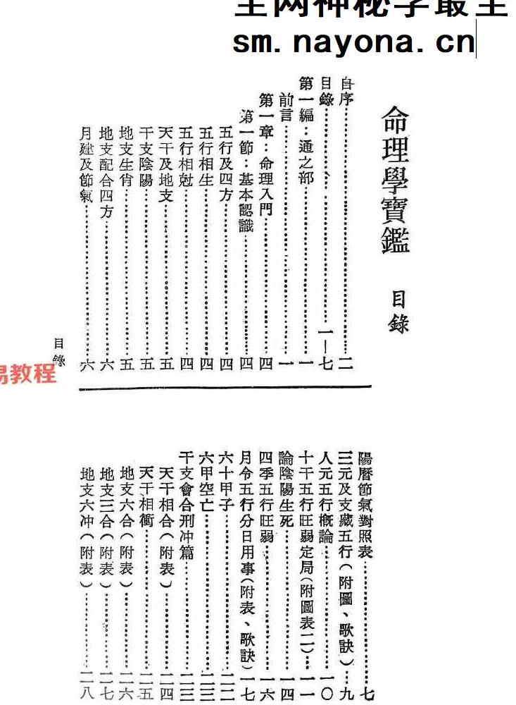 神机子 命理学宝鉴.pdf 400页