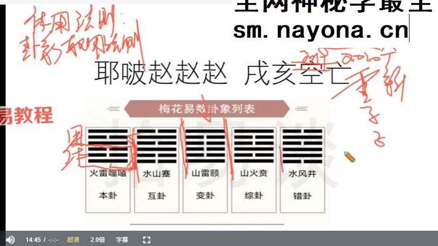 拾易谈2025梅花班八集视频课