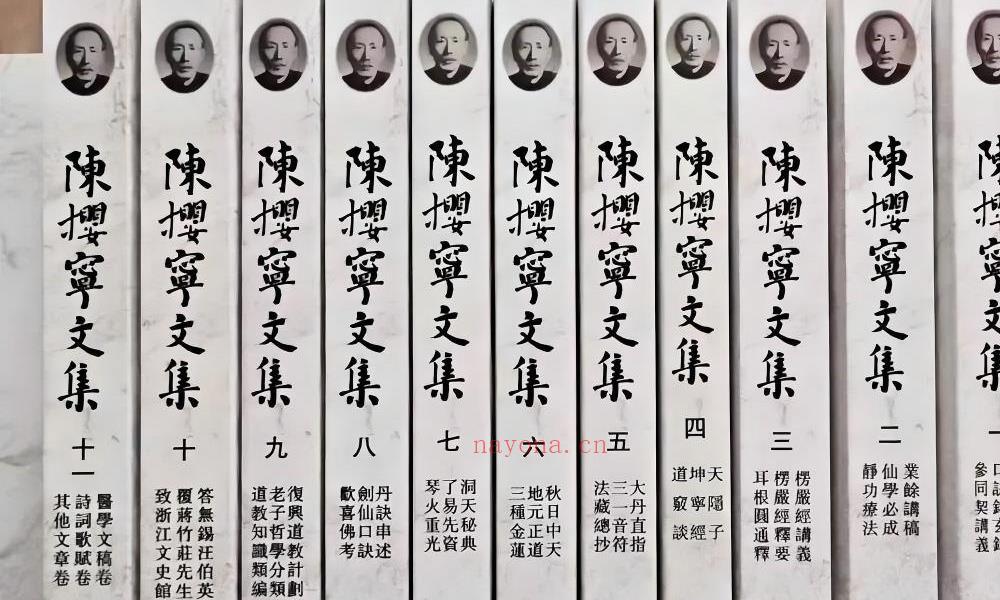 仙学专着陈撄宁文集11册电子版 高端法本