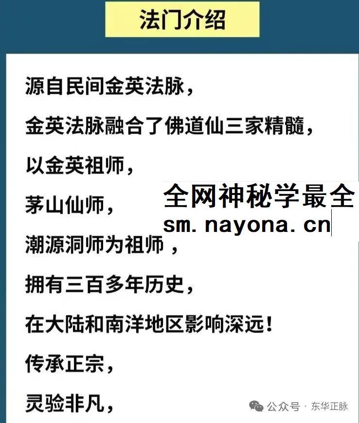 张亦诚 南传茅山金英法教一pdf