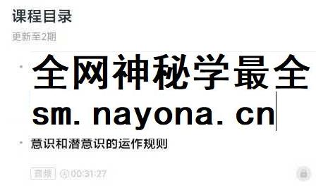 李淓琦 7天能量升维密训课2节音频