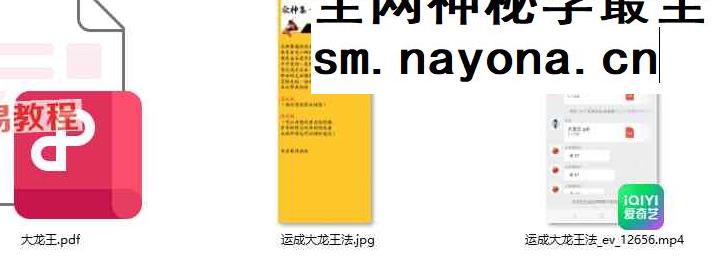 众神集一 运成大老王法 视频+课件