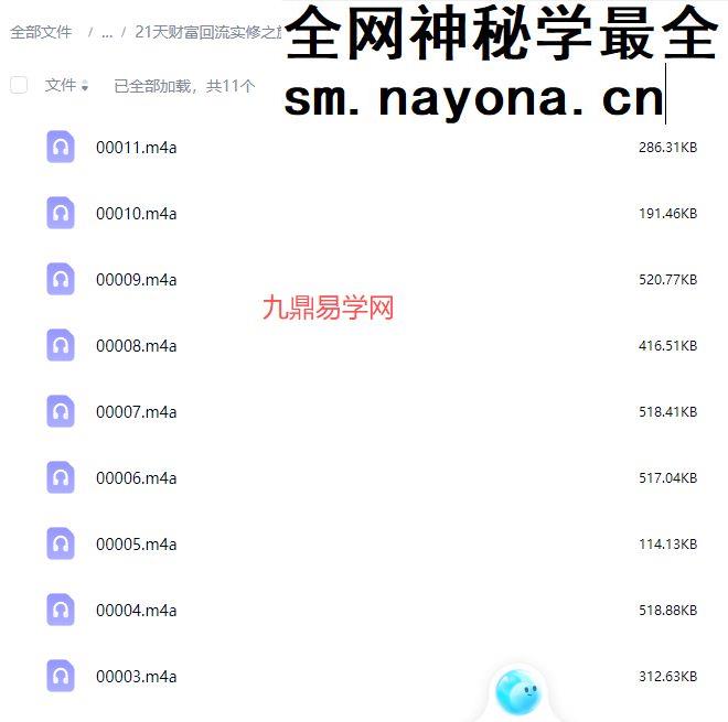 21天财富回流实修之旅音频课