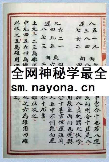 章仲山《章仲山挨星秘诀》（修定版）128页