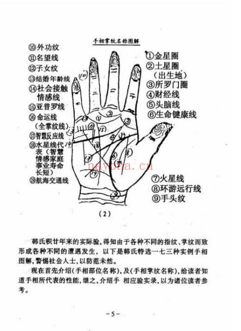 《手相百六种》188页.PDF电子版