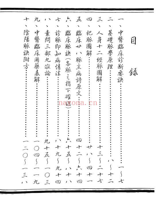 台湾绝版 颖川堂珍藏《祖传临床把脉诀》陈亮着169页.PDF电子版