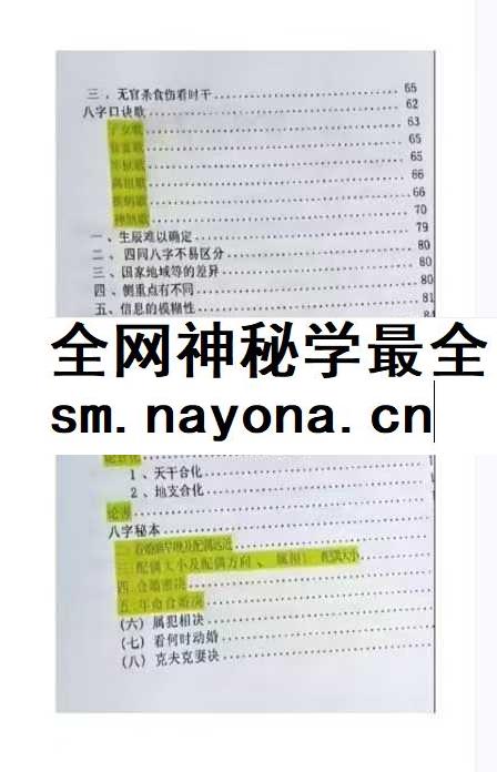 观龙 君臣命理真传八字绝-高手算命的诀窍193页