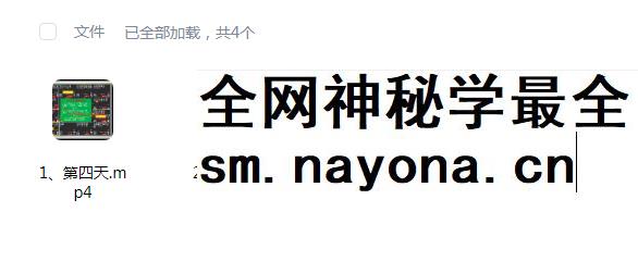 玄祥道传紫微斗数初阶班4天视频（看合并完整版就可以）