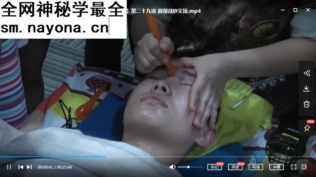 云南中医药大学李丽琼中医美容精品视频课程30集