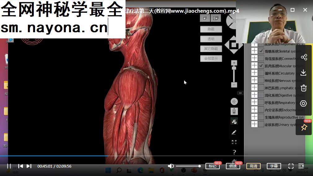 程派三角守恒定律疼痛公式疗法三天针灸学习视频课程