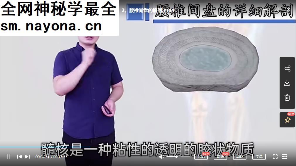 罗飞行腰椎间盘突出症综合康复术视频课程21集罗飞行正骨手法教程