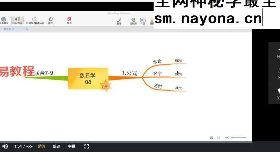 童楚涵数字易学课程视频12集