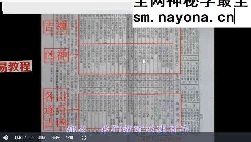 杨公风水培训《择日入门到精通》视频8集