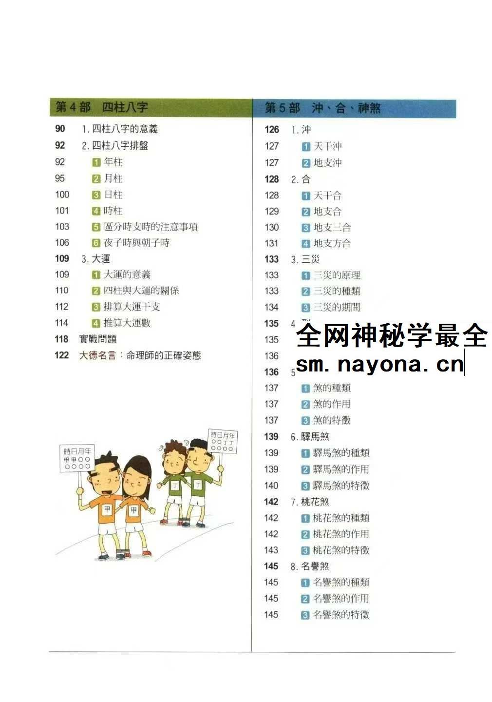 金东琓《超强四柱命理学》281页