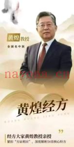 黄煌教授亲授 紧扣“方证对应”,深度解析54首核心经方 全54讲视频课