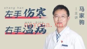 马家驹–左手伤寒·右手温病订阅线上班+word完整讲义 全84讲录音课分享给你