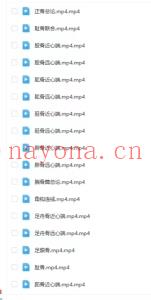 朱波正骨调筋术基础篇-理论篇与实操篇 共18+45节