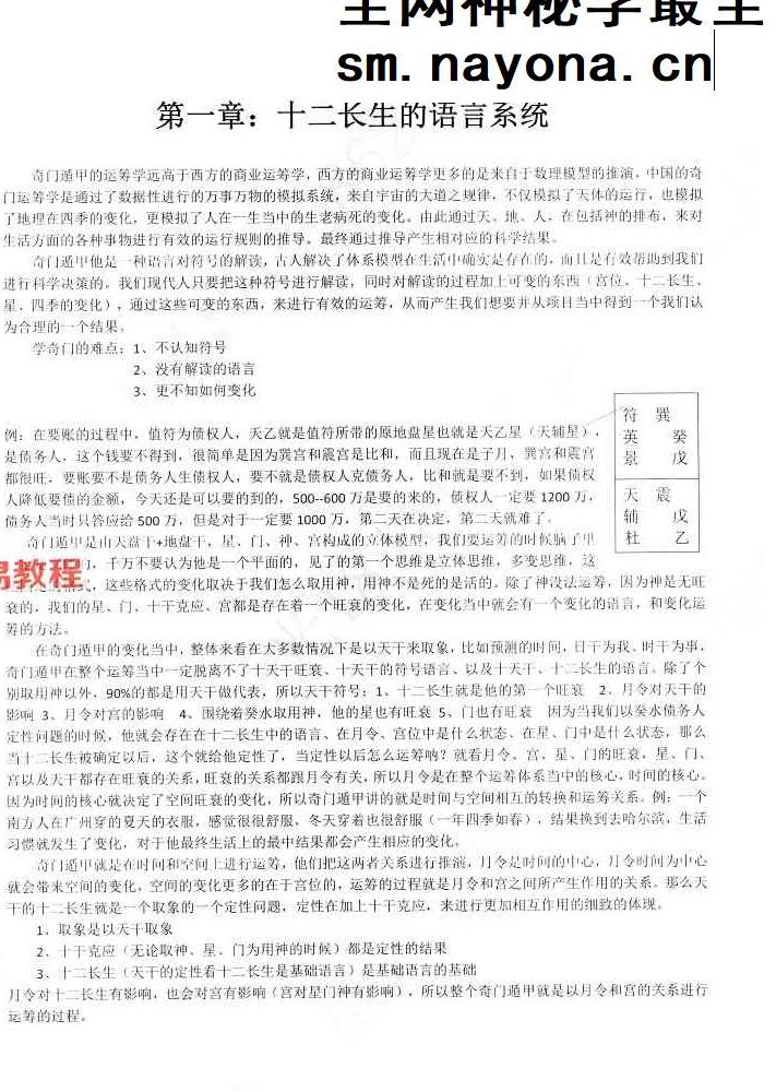 X 星月辰光 奇门遁甲密训精华运筹案例全集pdf 156页