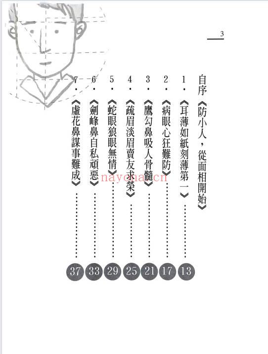 叶不语《看面相防小人》195页.PDF电子版