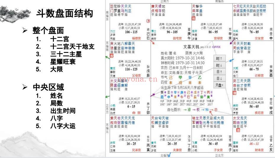 午阳《紫薇斗数》25集 视频+课件