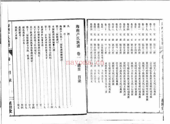 C0989_海南卢氏族谱_一.pdf[地方藏谱] - A更新