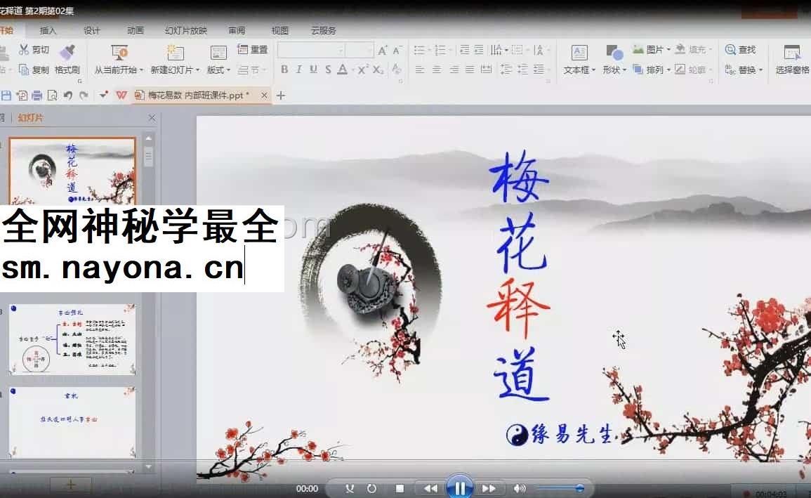 缘易老师 梅花释道第2期视频15集合集插图