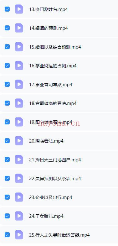 丁老师《奇门遁甲》五期+六期合集 共48集视频