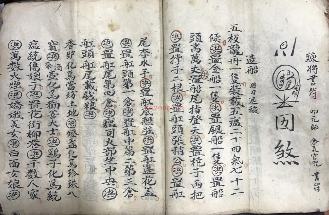 道家秘法古籍《地理书安土地》50页双页版 国学古籍 第4张