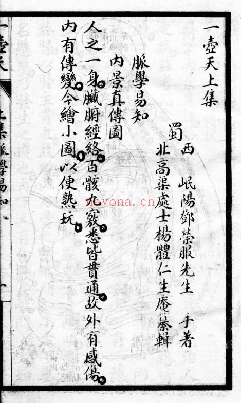 中医古籍《一壶天》杨体仁着.上中下3册 中医 第4张