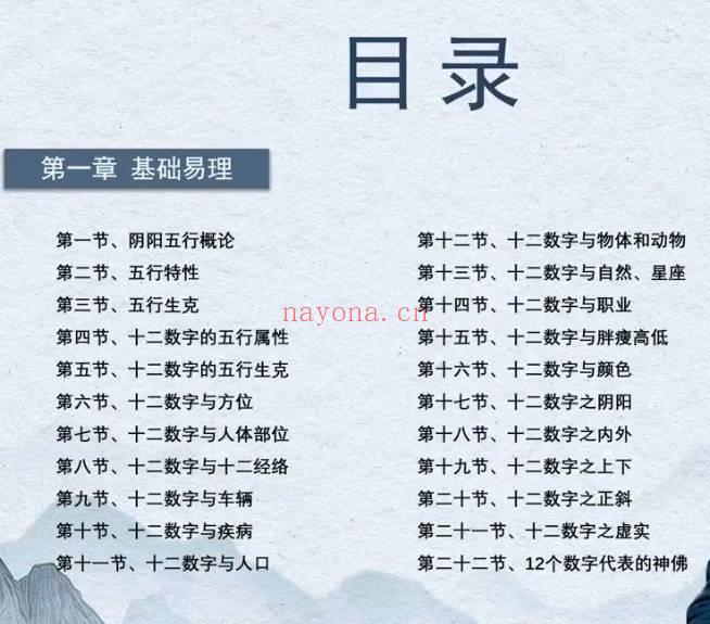 王九智《玄数高级班》教学视频36集