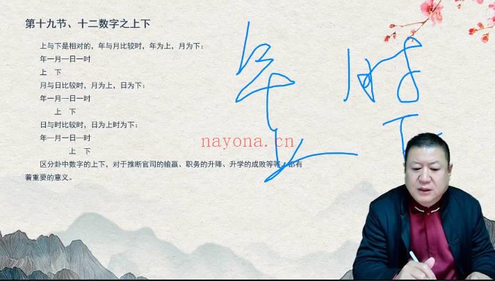 王九智《玄数高级班》教学视频36集