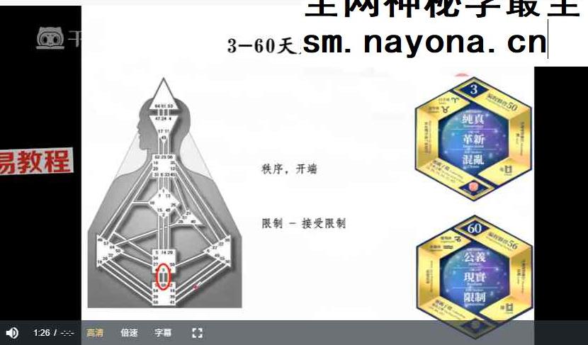 优优人类图基因天命高阶训练营视频109集